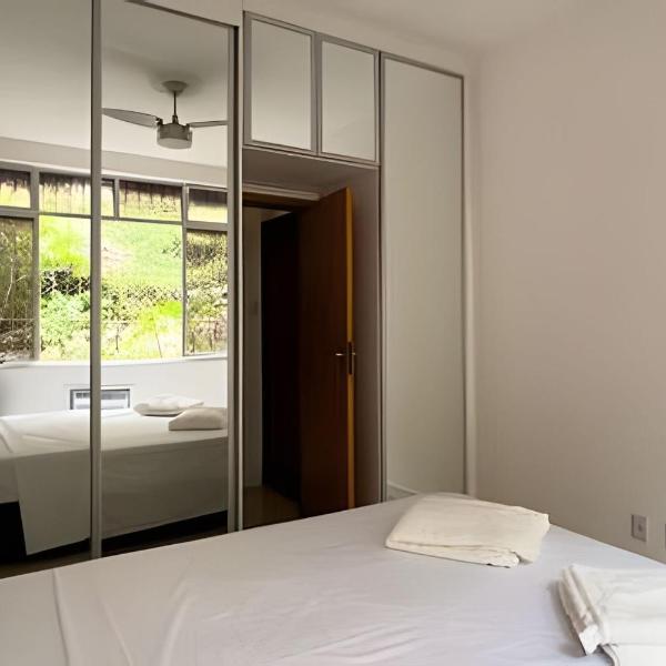 2 Quartos Silencioso pro Verde (100m da praia)