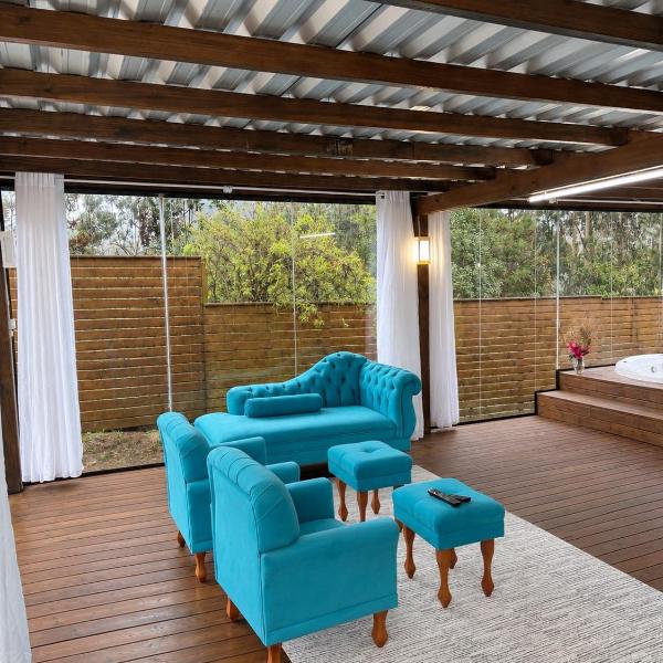 Deck com hidromassagem junto à natureza - Foto 5