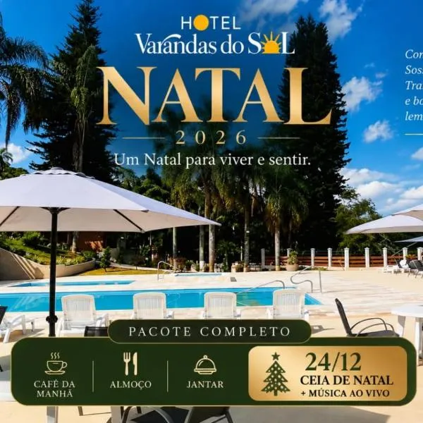 Hotel Varandas do Sol, hotell sihtkohas Poços de Caldas