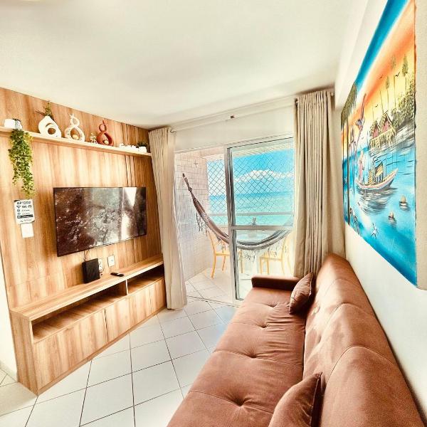 Elegante APT com vista para o mar de Ponta Negra