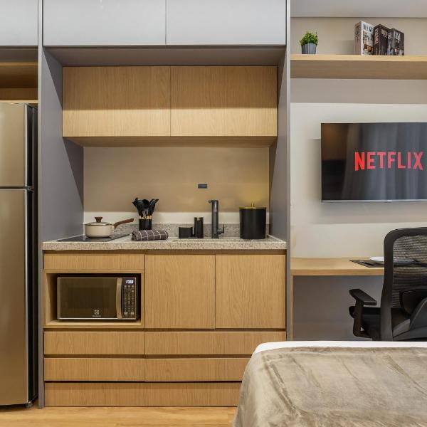 Studio Le Jardin Pinheiros prox Oscar Freire - Foto 4