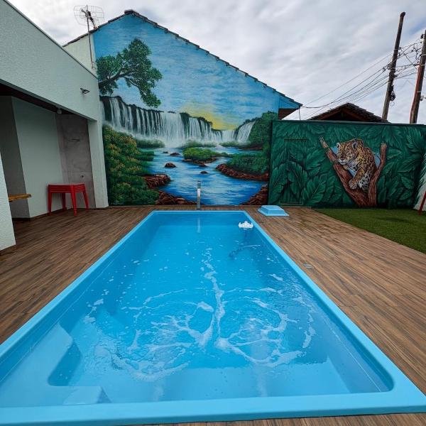 Casa com piscina lazer e conforto