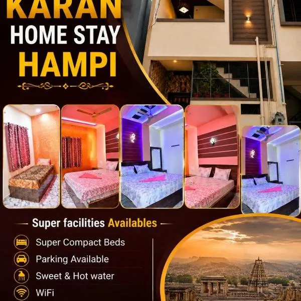 Karan Homestay Hampi, viešbutis Hampyje