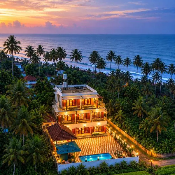 Verdant View Beach Resort Varkala by VOYE HOMES - Just 100m to Beach, hotel i Varkala