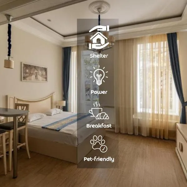 Metro Hotel Apartments, hotelli Odessassa