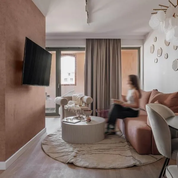 Casa Blush Riverside Boutique Aparthotel by Flatbook, viešbutis Gdanske
