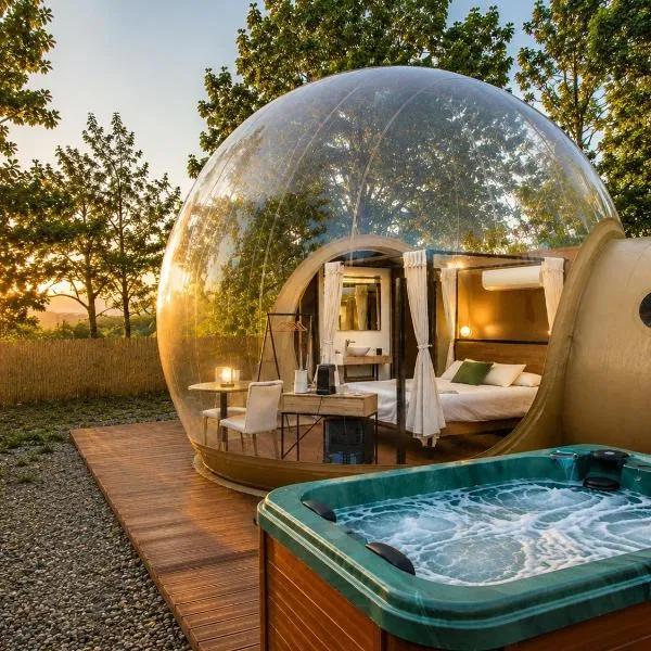 Horizonte Bubble rooms, hotelli kohteessa Cortegana