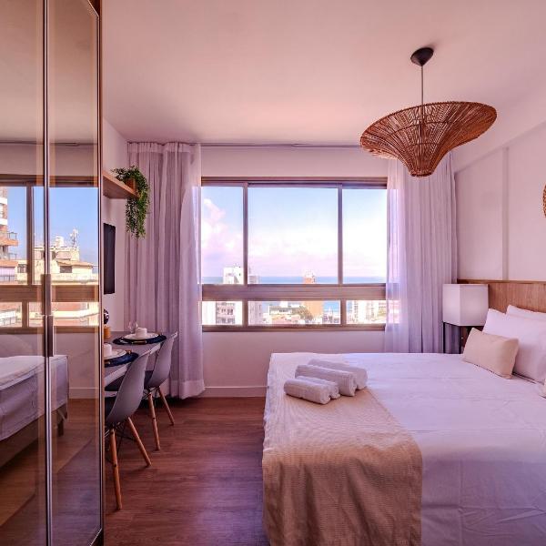 Descanse em apartamento vista mar na barra - Foto 2