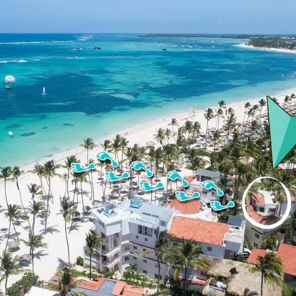 Caribbean Tropical Suites & Villas - Beach Club, Spa, Restaurants - playa Los Corales, hótel í Punta Cana