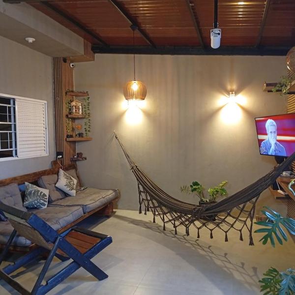 Casa com espaço gourmet de fácil acesso