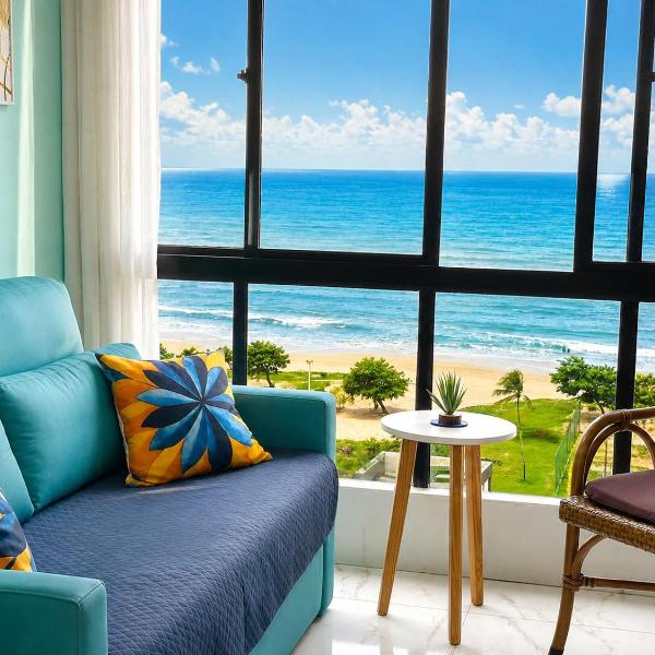 Apartamento Vista-Mar PV-1303 - Boa Viagem - 5 minutos da Praia