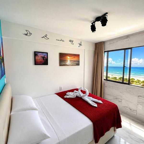 Apartamento Vista-Mar PV-1303 - Boa Viagem - 5 minutos da Praia - Foto 2