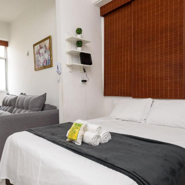 Studio Aconchegante | Quadra da Praia em Copacabana