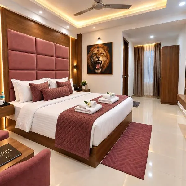 Airport Hotel Elisian Near New Delhi International Airport - Free Airport pickup & Drop, hotel v Novém Dillí