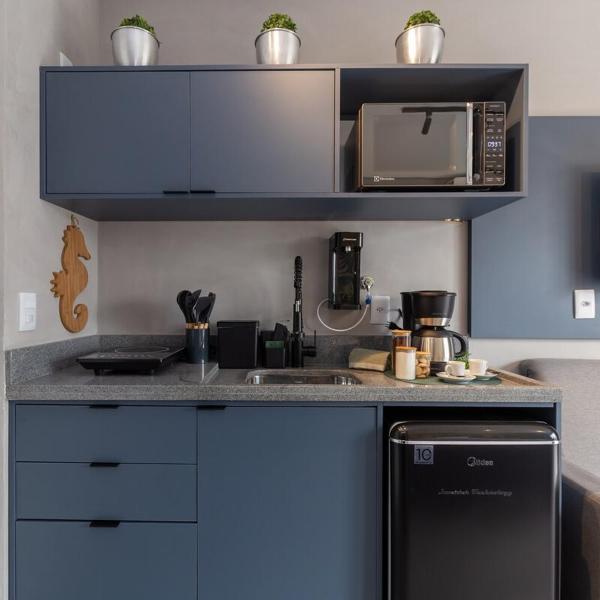 Studio Novo no Terraço República, com Piscina e Coworking ao lado do Metrô