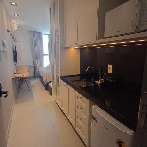 Flats e AP no Edifício Solaz Smart Living para Temporada pela Aprigio Imóveis na Praia - Foto 5