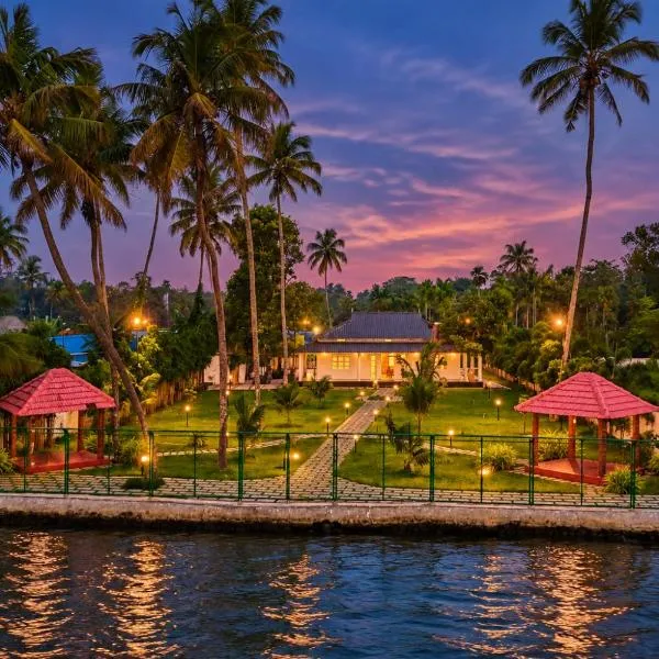 The White Lotus Ashtamudi by VOYE HOMES - Pet Friendly & Events Welcome, hotel sa Kollam