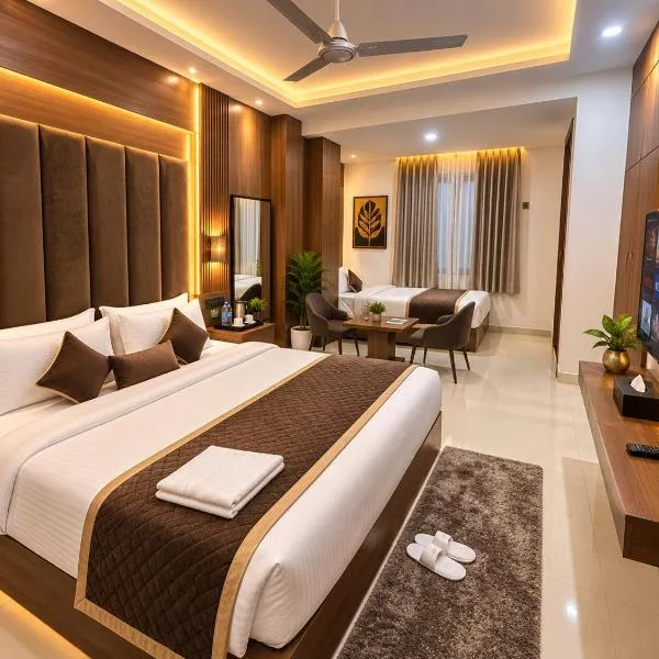 Hotel Elysian Suites Near IGI Airport, viešbutis Naujajame Delyje