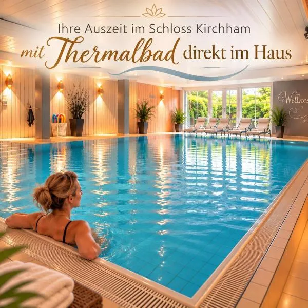 Schloss Kirchham Appartement - & Wellnessanlage، فندق في كيرشهام