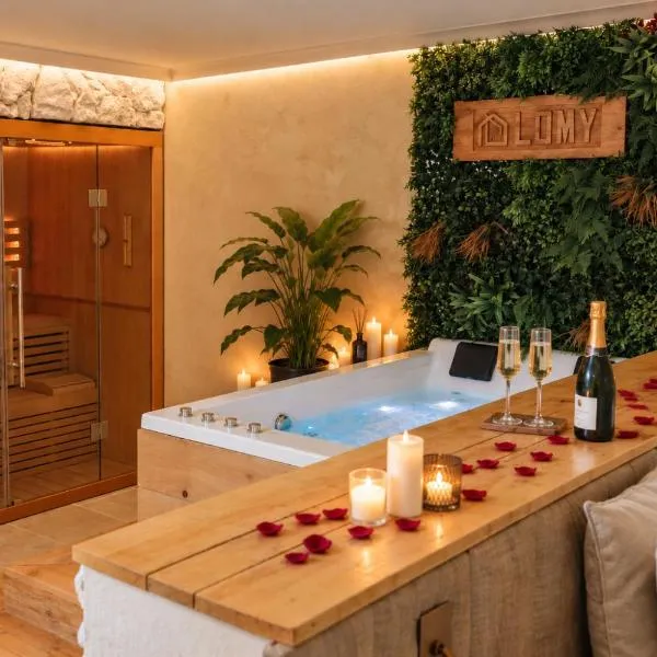 Cottage Lomy- jacuzzi & sauna privatif- bord de mer, Hotel in Planguenoual