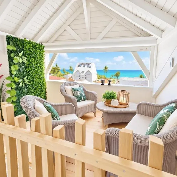 Ocean Eleven Boutique Stay - Sea View Sunset Terrace, hotel Sainte-Anne-ban