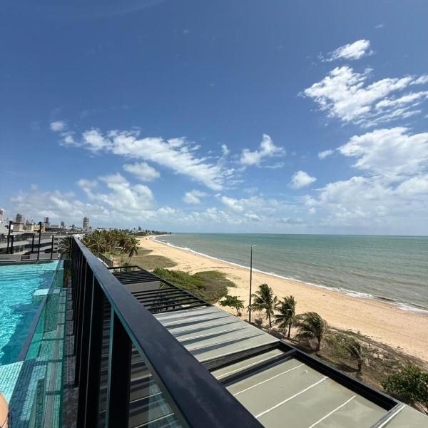 Apartamento novo de frente para o mar A melhor localizacao em JP