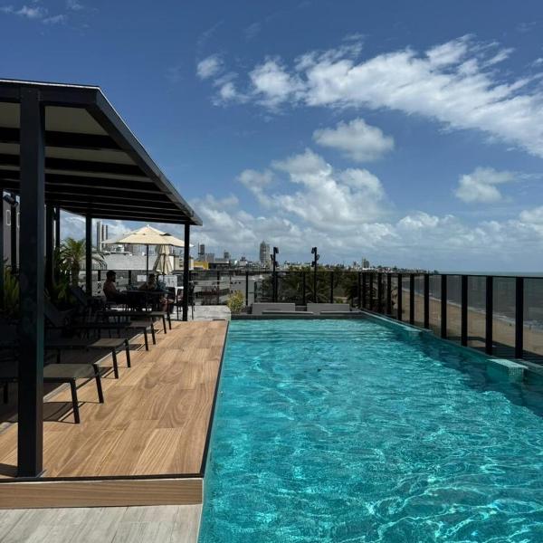 Apartamento novo de frente para o mar A melhor localizacao em JP - Foto 4