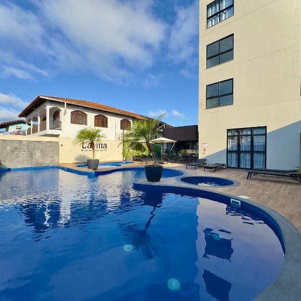 Apto 3 quartos completo c piscina Playground cozinha completa tudo isso a 9min do Beto Carrero a 600m da PRAIA - Foto 4