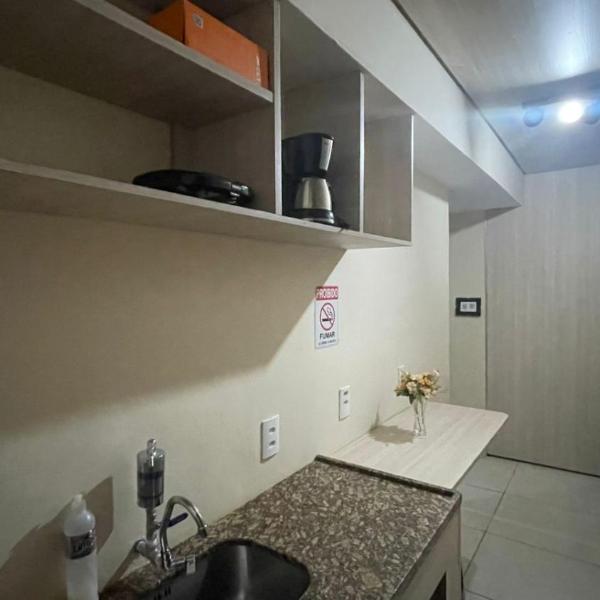 Studio área central-AR- garagem wifi smartv - Foto 4