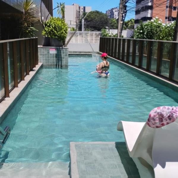 Apto c Garagem 400m da Praia dos Sete Coqueiros