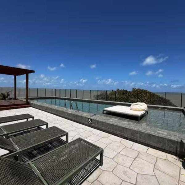 Flat pe na areia com Jacuzzi Jd Ocenaia - Foto 4