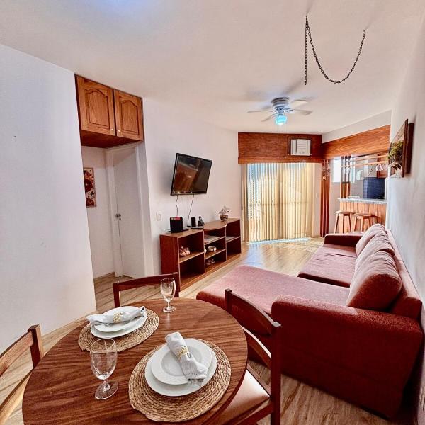 Apartamento para 2 pessoas em frente ao mar da Barra da Tijuca - Barra Palace - Foto 5