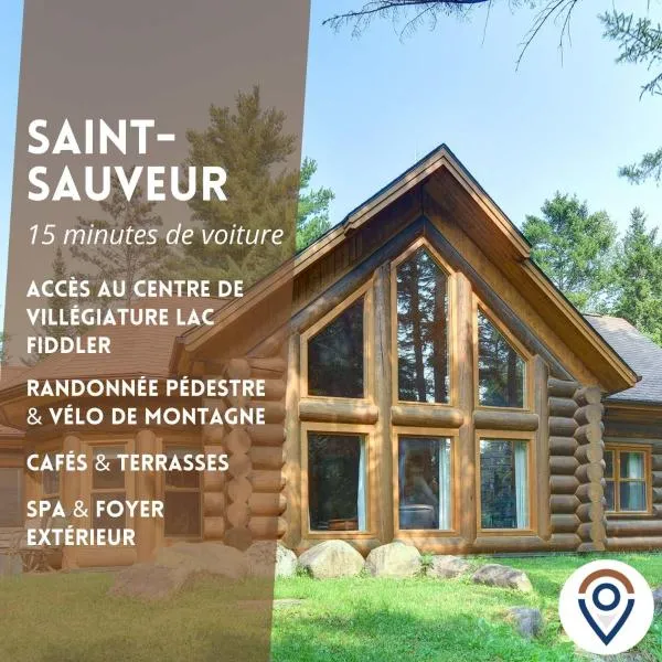 Family fun private outdoor hot tub, хотел в Mille-Isles
