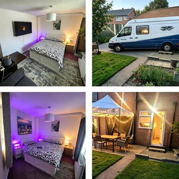 Bramcote House And CamperVan Shared، فندق في Bramcote