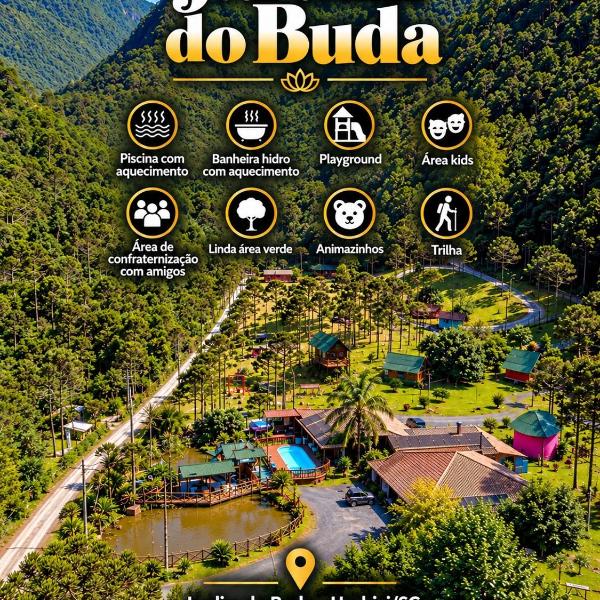 Pousada Jardim do Buda com Café e Piscina