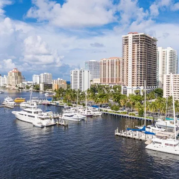 Hyatt Place Fort Lauderdale Cruise Port & Convention Center - Newly Renovated, hotel v mestu Fort Lauderdale