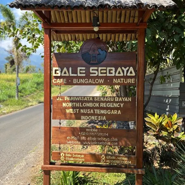 Balé Sebaya - Bungalows Café Nature, hotel u gradu 'Senaru'