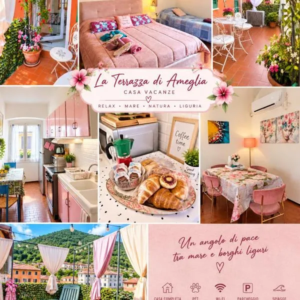 La terrazza di Ameglia alta - relax nel borgo Ligure – hotel w mieście Ameglia