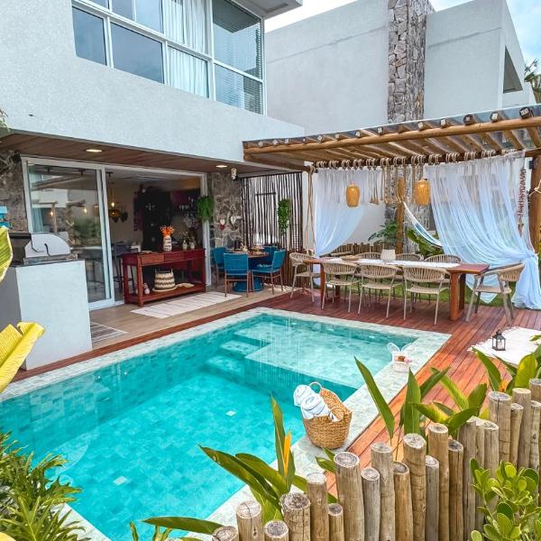Casa em Milagres no Naluum 4 Suítes e Piscina