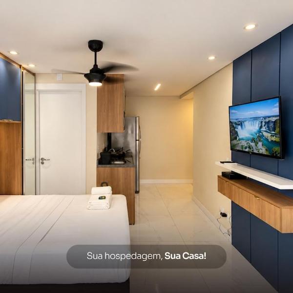 812 - Rentaqui Studio Brooklin Uwin Comfort