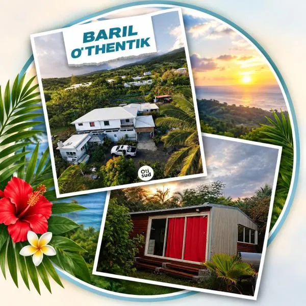 Baril O'thentik Gîte et Bungalow, hotell sihtkohas Saint-Philippe