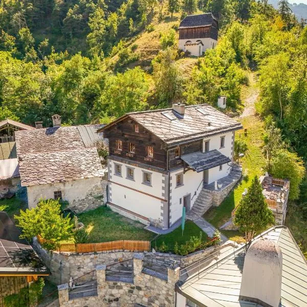 Hubelhaus, freistehende Wohlfühloase an sehr schöner Lage, khách sạn ở Turtmann