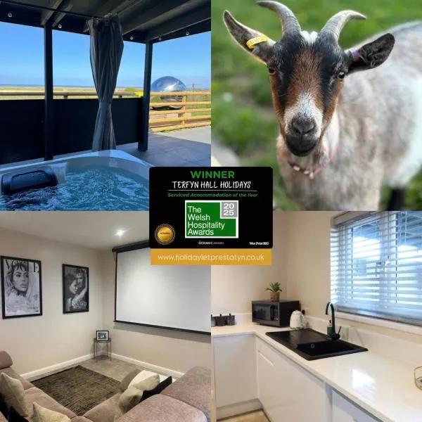 Terfyn Hall holiday Apartment 2, hotel sa Prestatyn