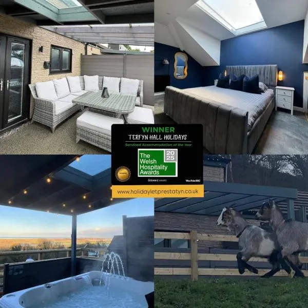 terfyn hall holiday apartment 3 stargazer、プレスタティンのホテル