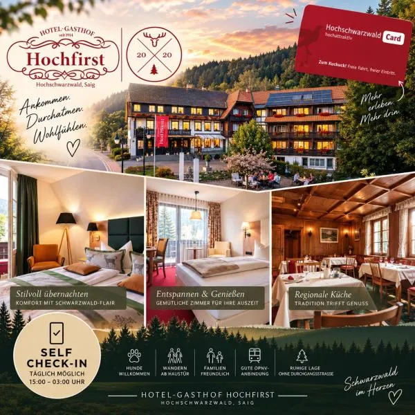 Hotel Hochfirst, hotel sa Lenzkirch