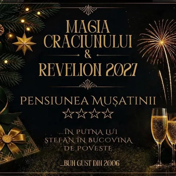 Pensiunea Mușatinii, hotelli kohteessa Putna