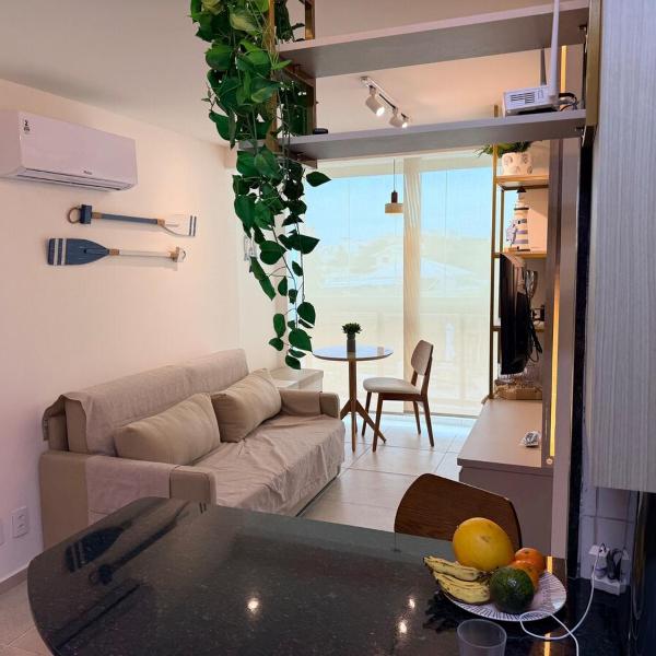 Praia dos carneiros Apartamento finamente decorado com dois quartos dois banheiros sala e uma cozinha completa - Foto 5