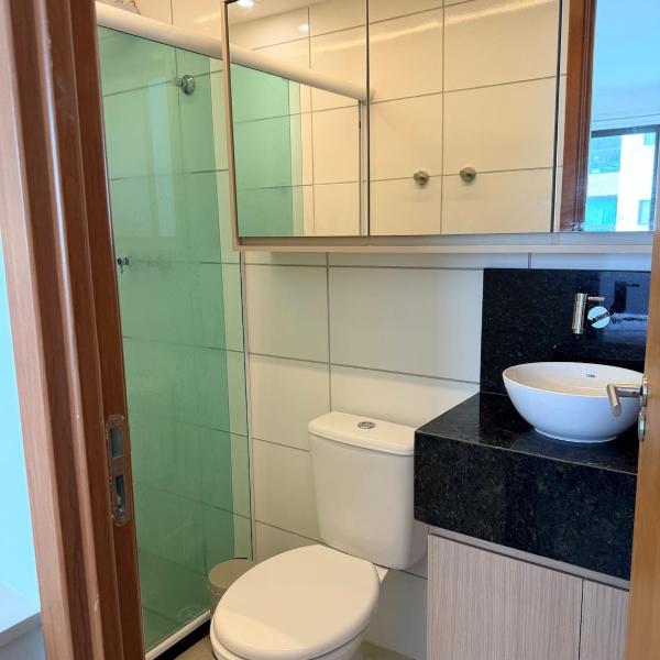 Praia dos carneiros Apartamento finamente decorado com dois quartos dois banheiros sala e uma cozinha completa - Foto 3