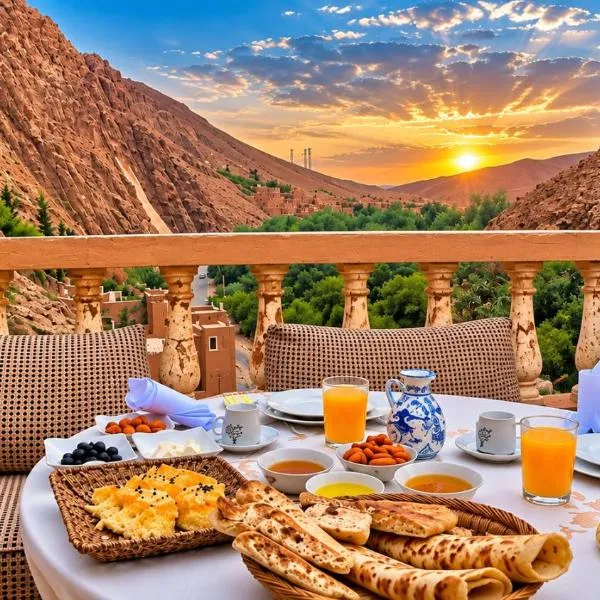 Hôtel panoramique de la vallée, hotel a Aït Idaïr
