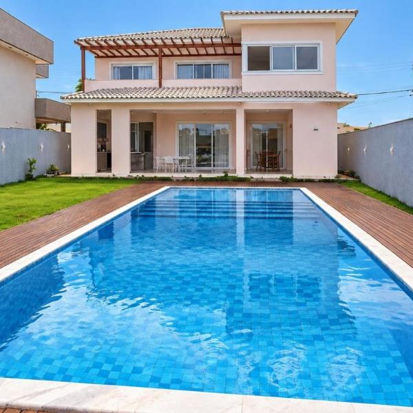 3 Suítes e Piscina Privativa no Condomínio Gaudí